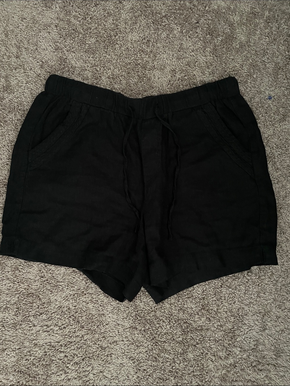 Briggs New York Black Women's Athletic Drawstring Shorts